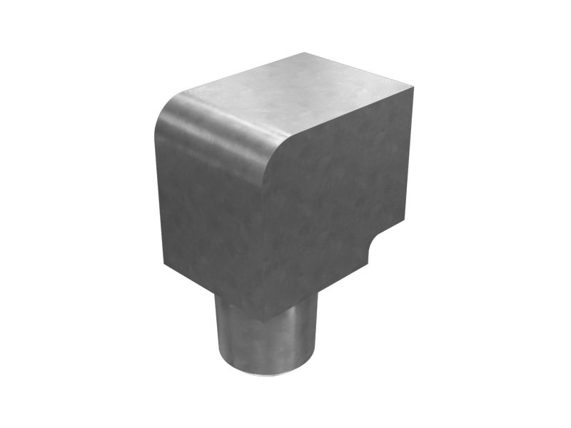 Коленчатый переходник 90 градусов 1/4-18 NPTF X 1/8-27 NPTF