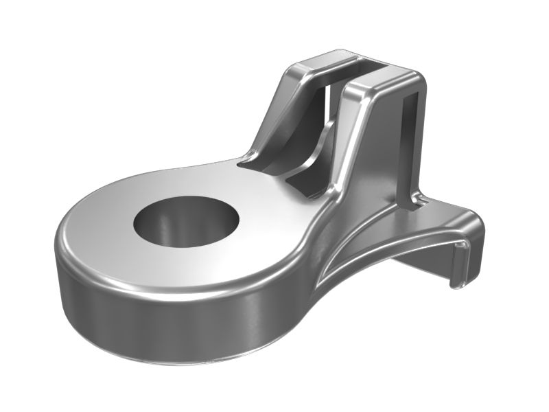 Осевое крепление кабельной стяжки