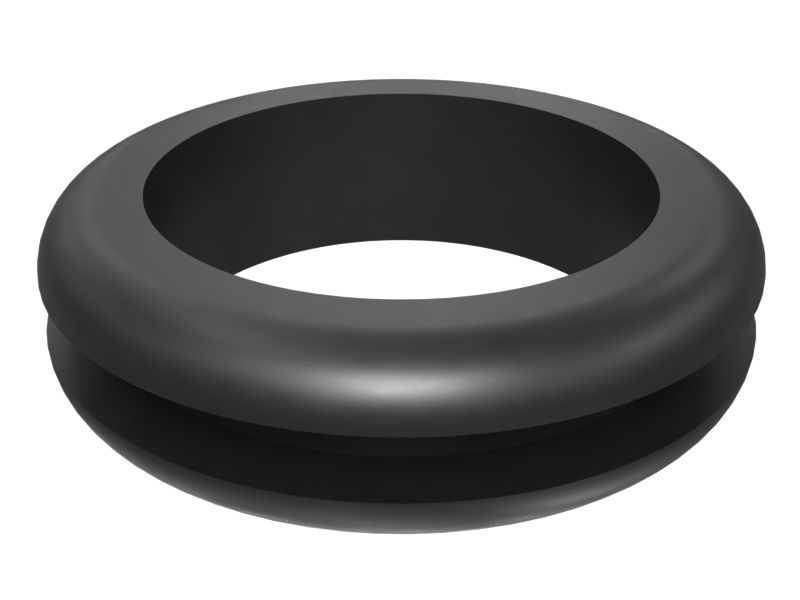 Резиновое уплотнение с двойным фланцем 38,10 мм