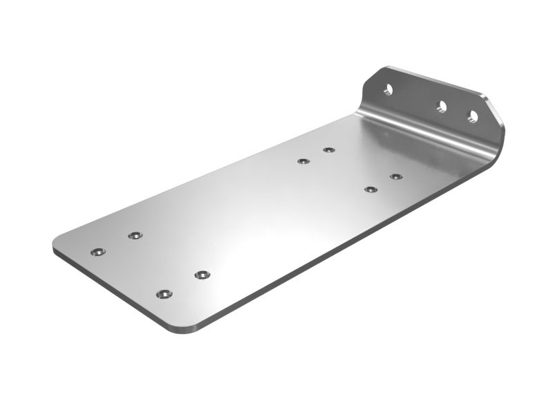 Монтажный кронштейн для колесной колодки толщиной 6 мм