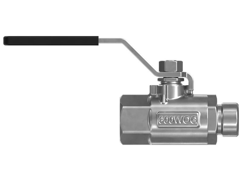 Латунный шаровой клапан, длина 71,40 мм