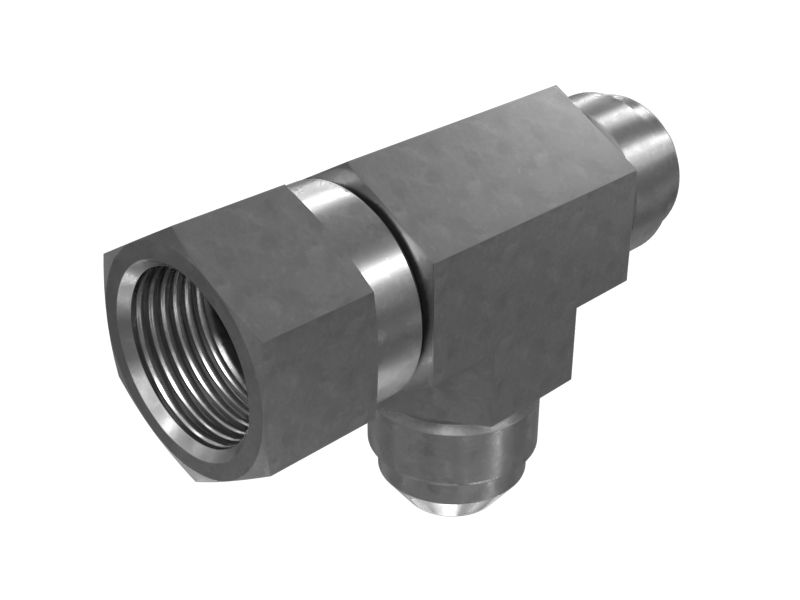 Переходник-тройник с развальцовкой 37 градусов