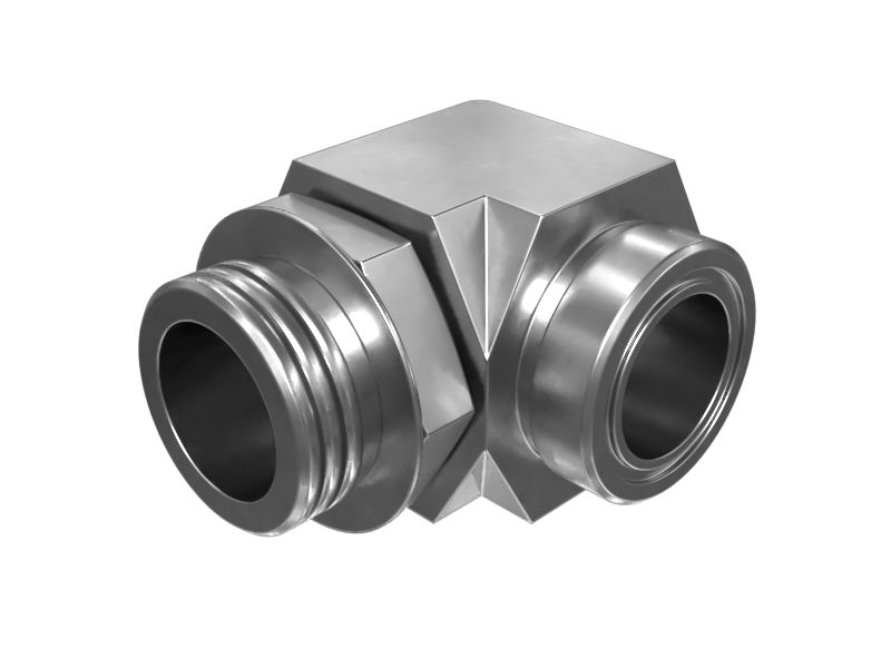 Переходной коленчатый патрубок