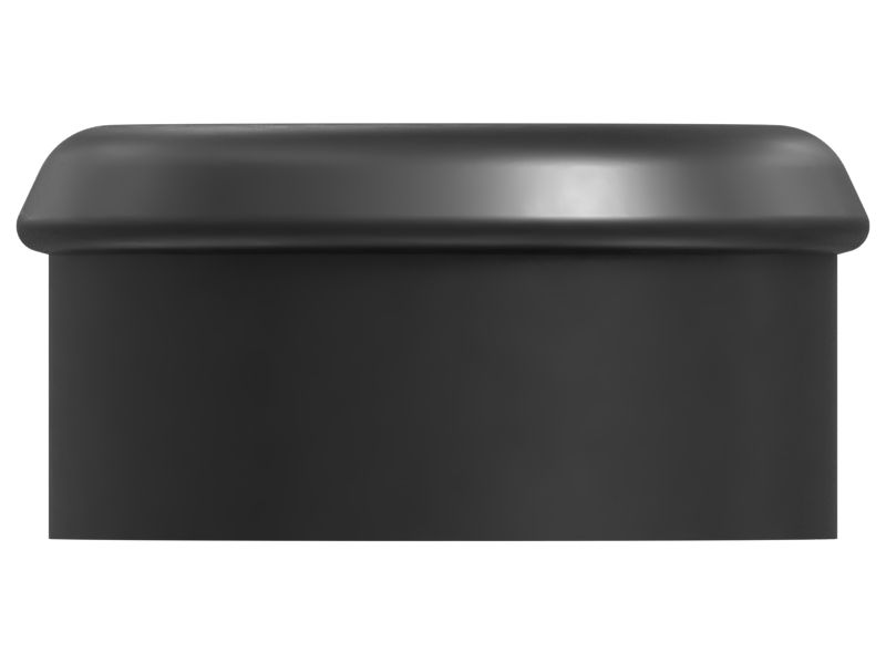 Овальная заглушка без резьбы длиной 116 мм