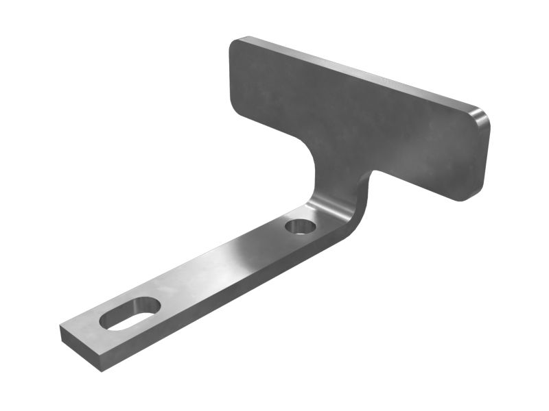 Монтажный кронштейн батареи толщиной 6 мм