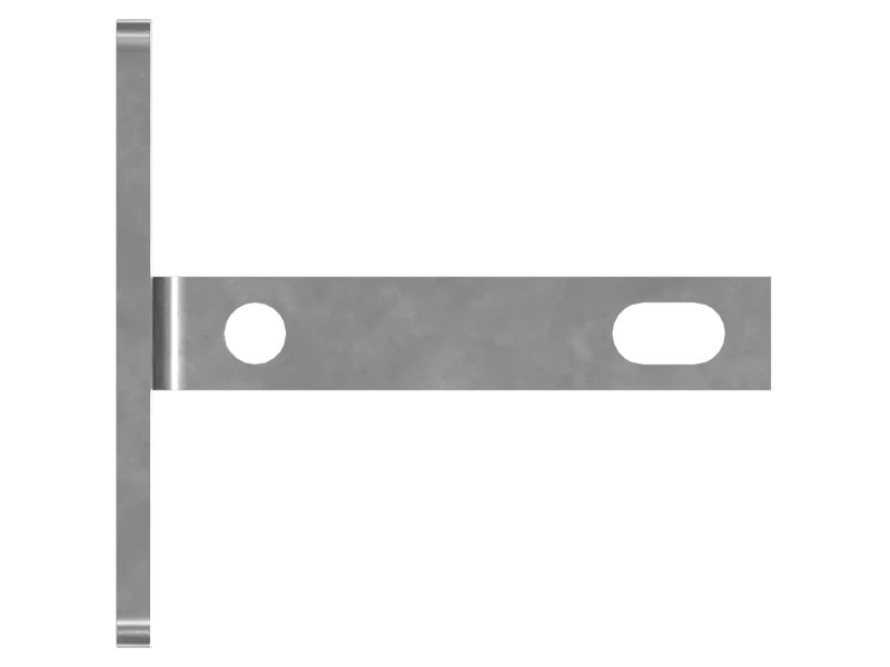 Монтажный кронштейн батареи толщиной 6 мм