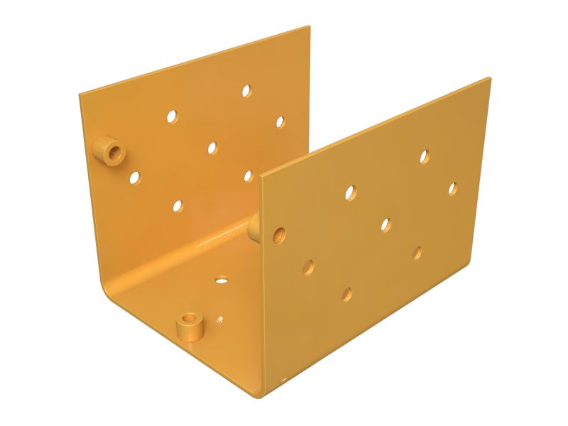 Стальной кожух с U-образным каналом