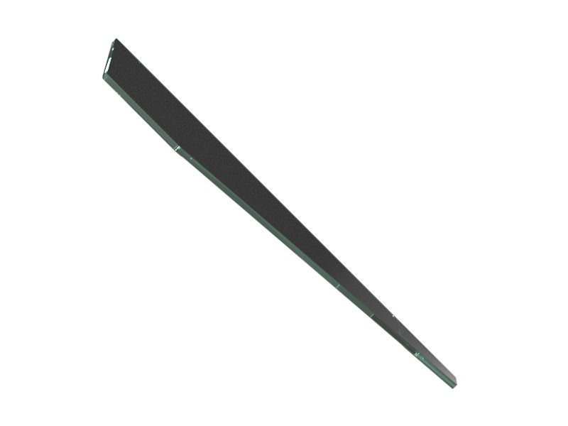 Защитное стекло высотой 1490 мм