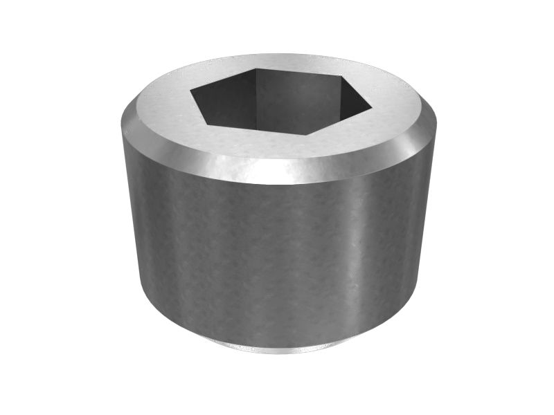 Заглушка с наружным шестигранником