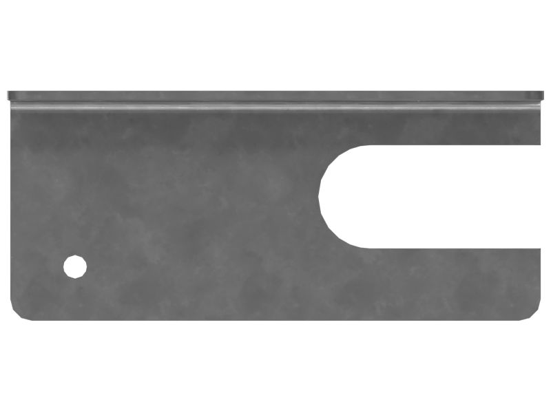 Пластина ограждения толщиной 4 мм