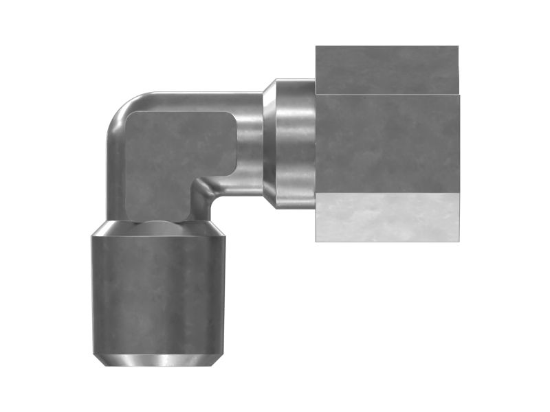 Переходной коленчатый патрубок 90 градусов 1/8-28 Bspt для системы смазки