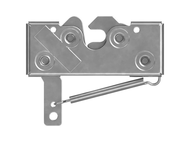 Защелка для удержания одиночного ротора открытой