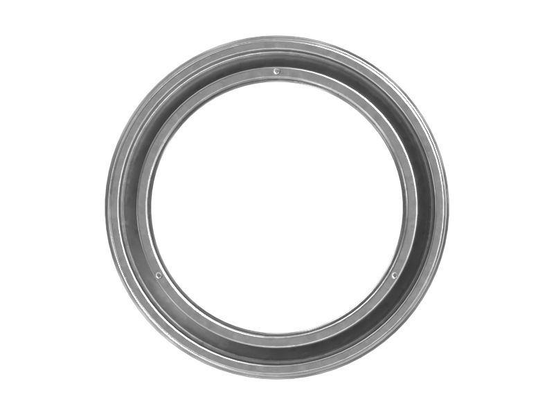 Запрессовываемое двухкромочное грязесъемное уплотнение толщиной 16 мм