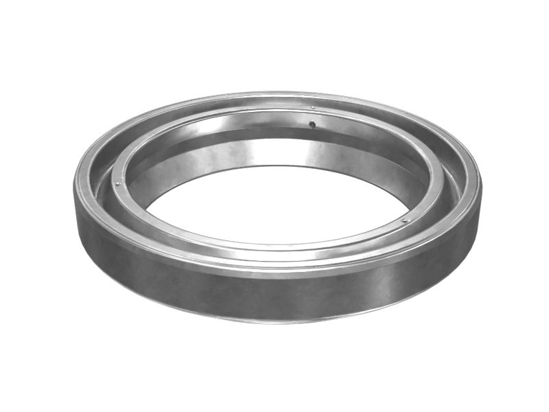 Запрессовываемое двухкромочное грязесъемное уплотнение толщиной 16 мм