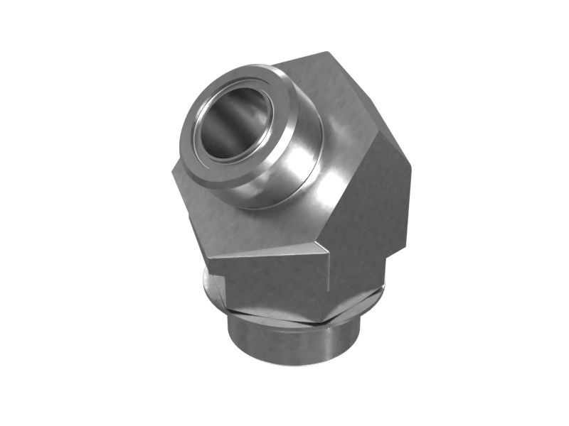 Переходной коленчатый патрубок