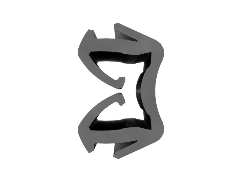 Уплотнение с общей шириной 19 мм