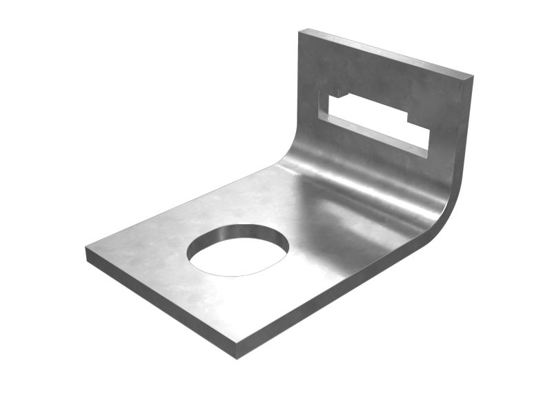 Полузажим для одной трубки с внутренним диаметром 9,52 мм