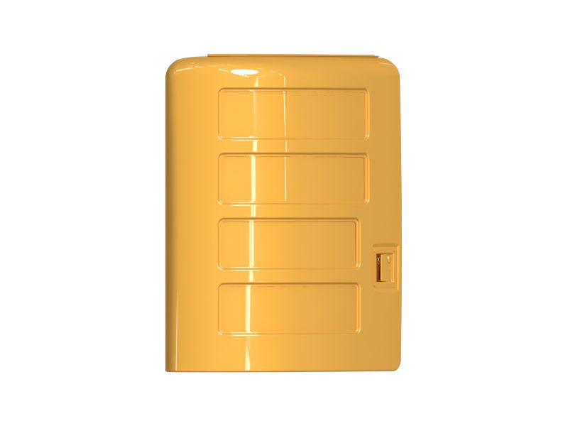 Дверь отсека воздухоочистителя