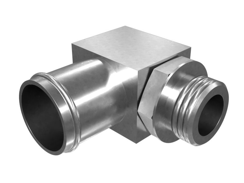 Переходной коленчатый патрубок