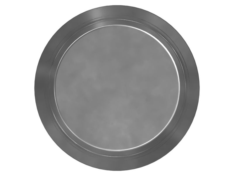 Вал отвала поворотного круга длиной 393 мм