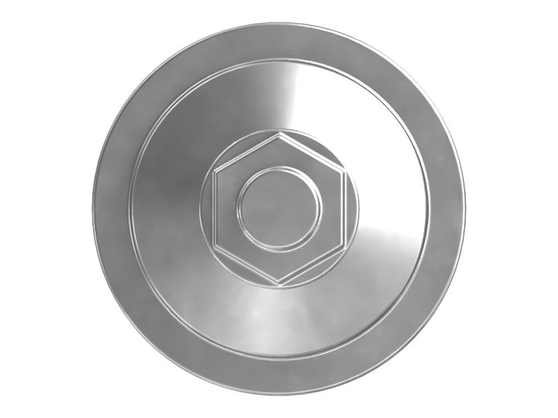 Стальной корпус клапана длиной 125,50 мм