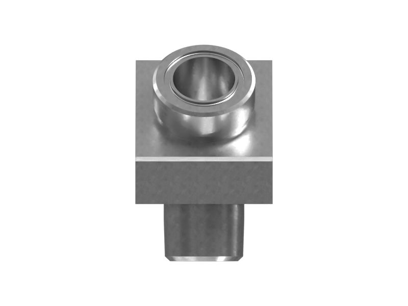 Переходник для пневматической системы и системы предпусковой смазки с коленчатым патрубком с углом 45 градусов