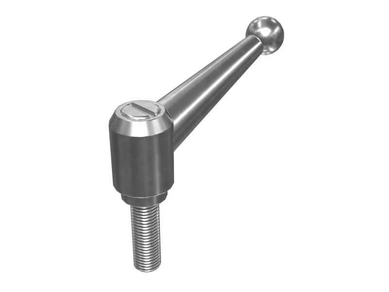 8mm Adjustable Handle - Stainless Steel