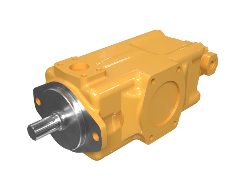 121-4512: Лопастной насос, используемый в гидравлических линиях