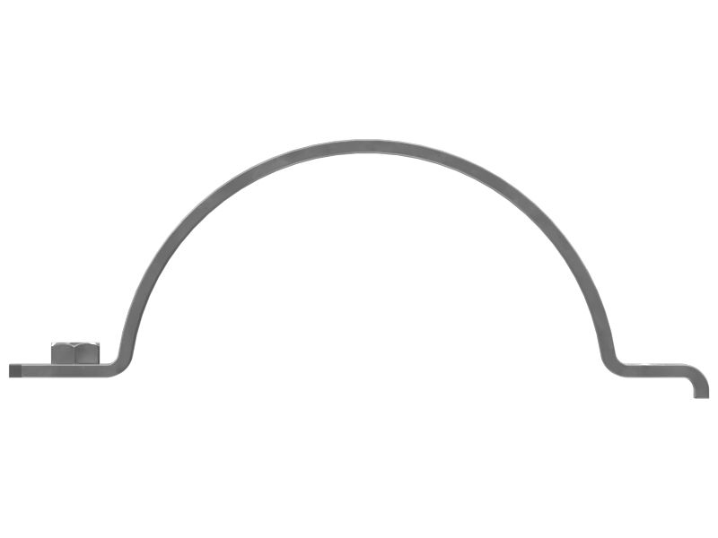 Опора гидроцилиндра стрелы с внутренним диаметром 181,6 мм