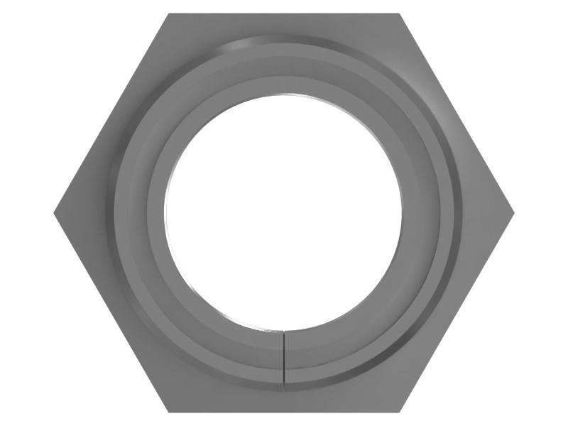 Переходник гидросистемы с шестигранной головкой