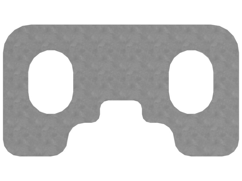 Износостойкая крышка с прорезями толщиной 10 мм