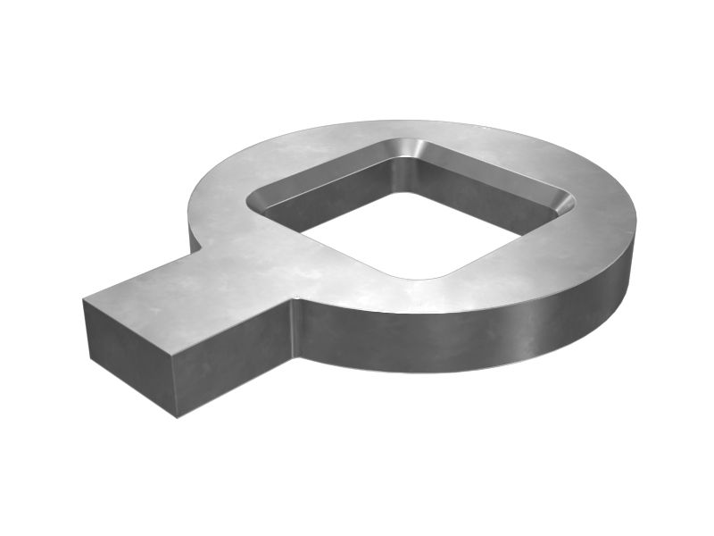 152-3753: Опорная плита толщиной 30 мм