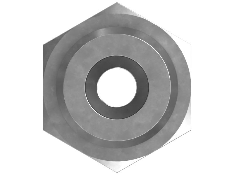 Переходник с развальцовкой для прямого шланга и шестигранной головкой 9/16-18 X 6,35