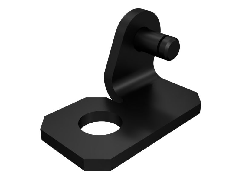 Монтажный кронштейн ограждения ветрового окна толщиной 4 мм