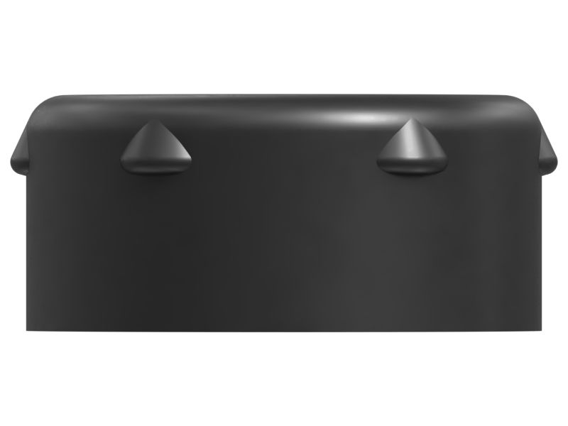 Безрезьбовая овальная заглушка длиной 141 мм