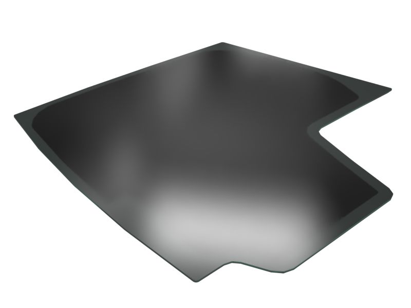 Безопасное стекло заднего бокового окна толщиной 6 мм