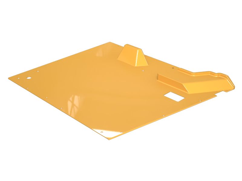 Панель левой боковой двери кабины