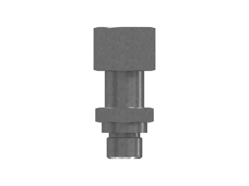 Прямой переходник с кольцевым уплотнением и шестигранной головкой 3/4-16 X 1-14