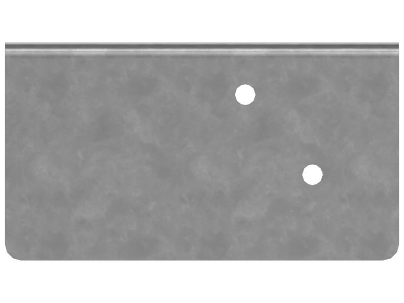 Пластина ограждения толщиной 4 мм