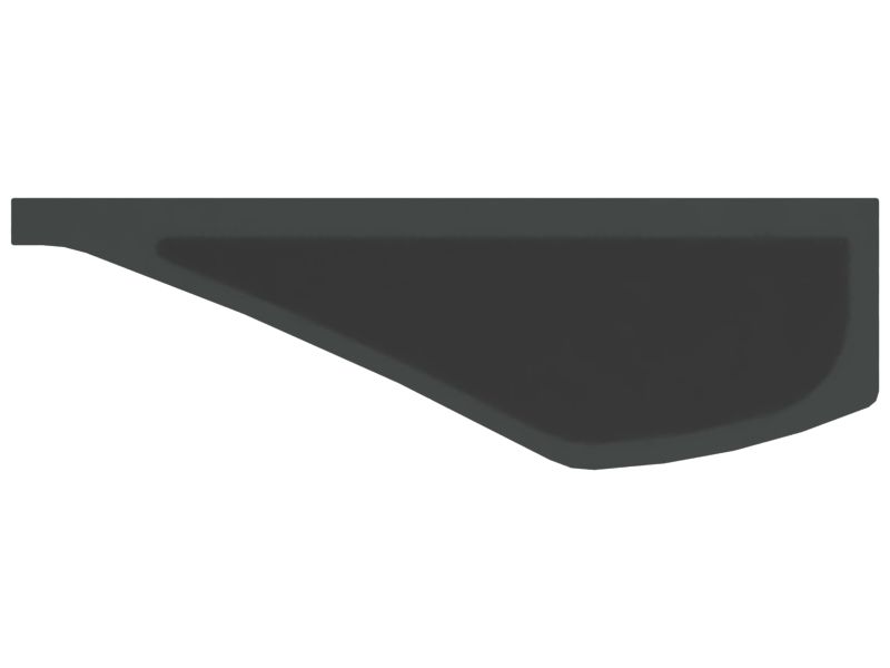 Безопасное стекло бокового окна толщиной 4 мм