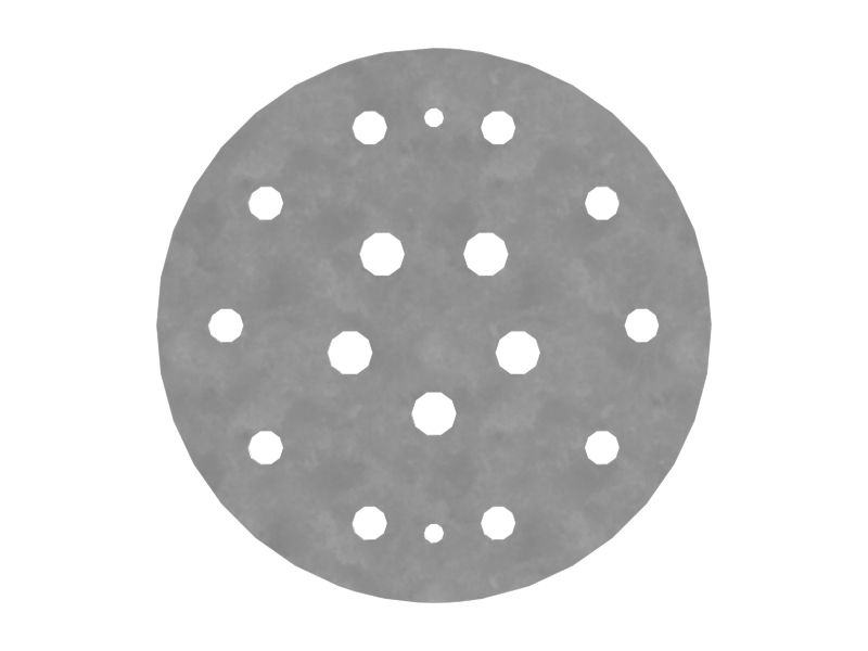 Пластина фиксатора шарнирного штифта толщиной 25 мм