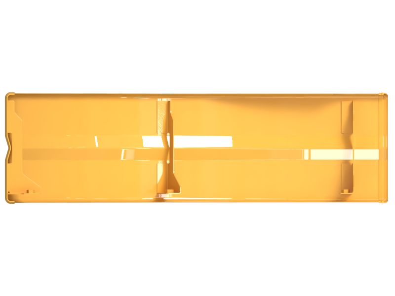 Широкое ограждение крыла 327 мм для кожуха верхней рамы