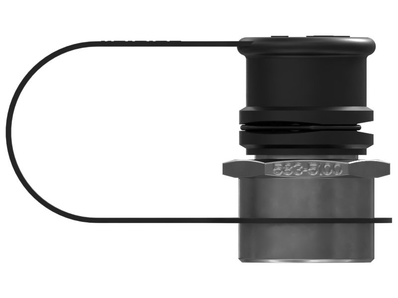 Приемник гидравлического масла с резьбой 1-7/8 х 1-5/8 дюйма