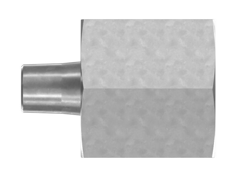 Прямой адаптер с шестигранной головкой 1/4-18 NPT X 7/8-18 UNS