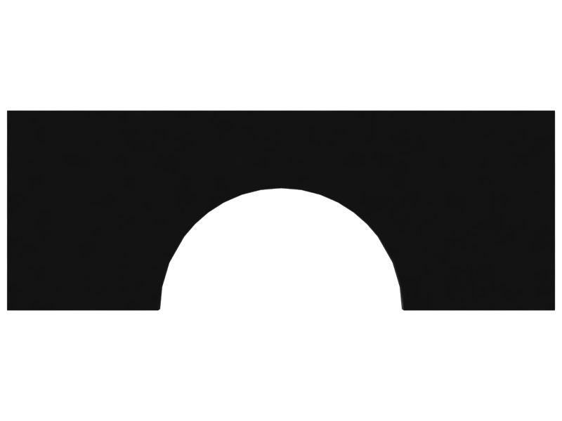 Полухомут однотрубный 21,34 мм