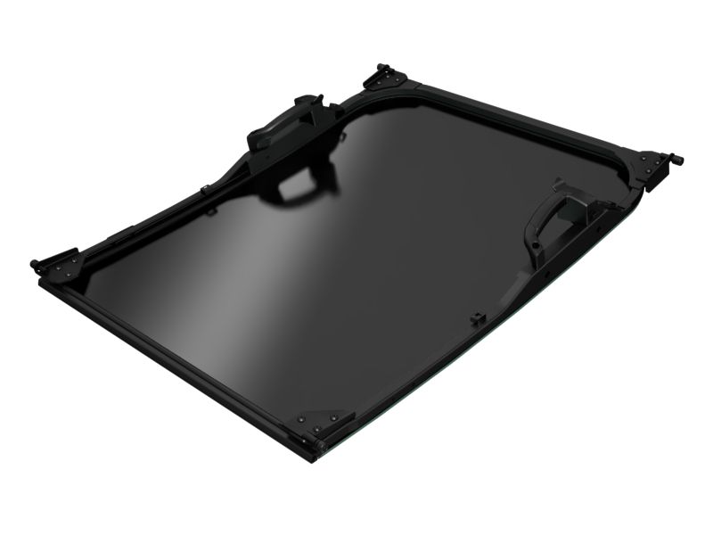 Переднее ветровое стекло кабины