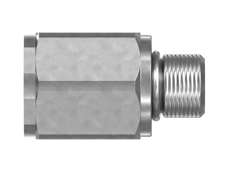 Прямой переходник с уплотнительным кольцом и шестигранной головкой 9/16-18
