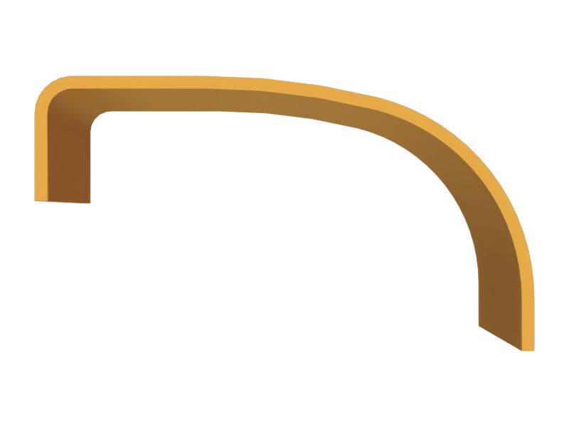 Длинная пластина юбки 2000 мм