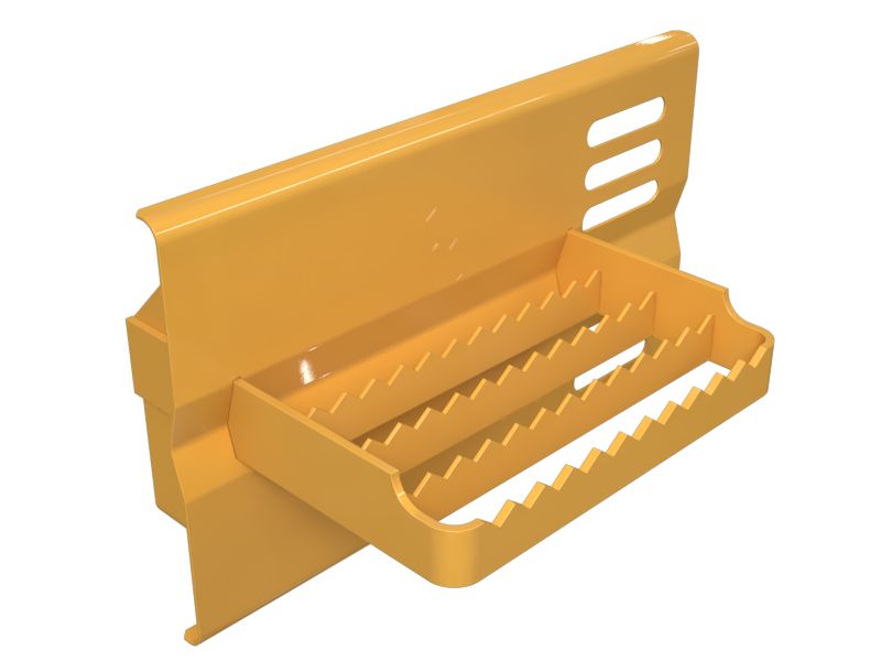 Ограждение крыла шириной 321 мм для верхнего кожуха рамы