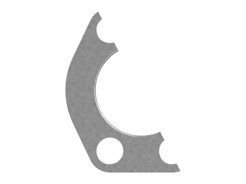 Разъемный фланец с диаметром встречного отверстия 51,59 мм